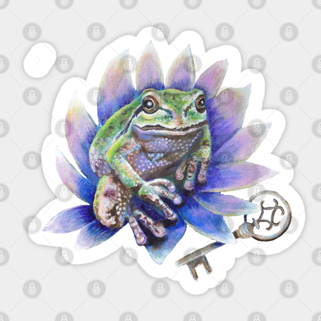 Frog Medicine Frogs Sticker TeePublic